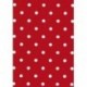 Adhésif DECORALIA dots rouge 45cmx2m