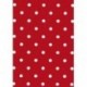 Adhésif DECORALIA dots rouge 45cmx2m