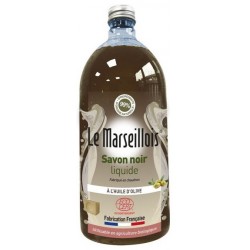 Savon noir LE MARSEILLOIS liquide huile d'olive 1L