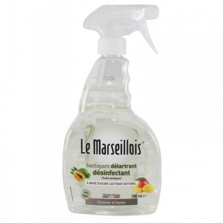 Détartrant LE MARSEILLOIS 4-en-1 spray 750ml