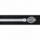 Kit tringle extensible 120 à 210cm ESSENTIEL embout sevigne blanc mat
