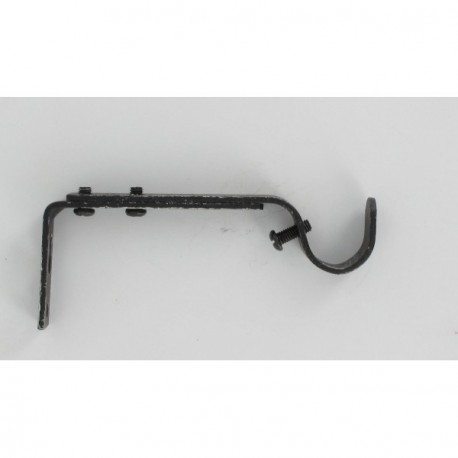Support gouttière ESSENTIEL noir/argent
