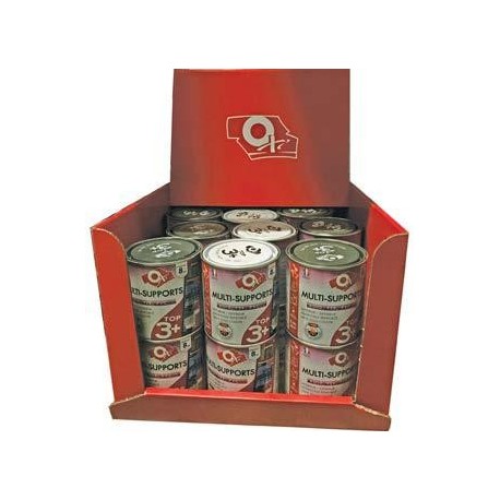 Box 18x0,5L OXI Top3+ : 6 blanc + 6 carbone + 6 gris anthracite