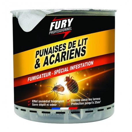 Fumigateur pour punaises de lit FURY 30g