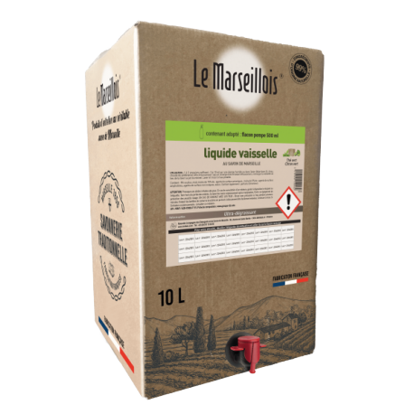 Liquide Vaisselle BIB LE MARSEILLOIS 10L