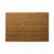 DECORMAT Tapis coco écru uni