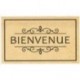 Tapis DECORMAT coco 15mm Bienvenue 45x75cm