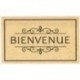Tapis DECORMAT coco 15mm Bienvenue 45x75cm