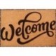 Tapis brosse coco 15mm Welcome 40x60cm