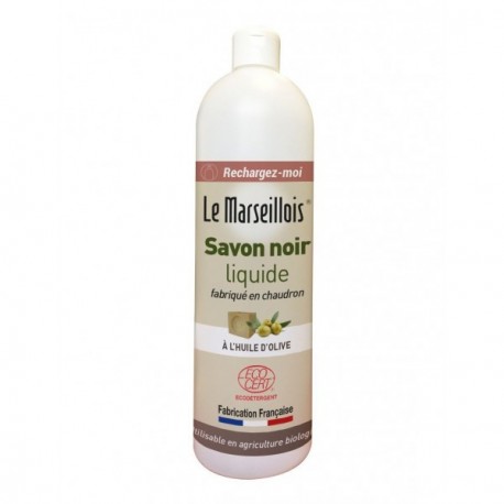 Flacon vide Savon Noir liquide LE MARSEILLOIS 1L
