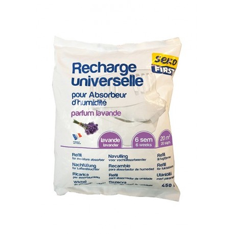 Recharge SEKOFIRST sachet unitaire de 450g lavande