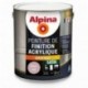Peinture acrylique satin ALPINA 2,5L vieux rose
