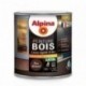 Peinture bois microporeuse satin ALPINA 0,5L brun normand