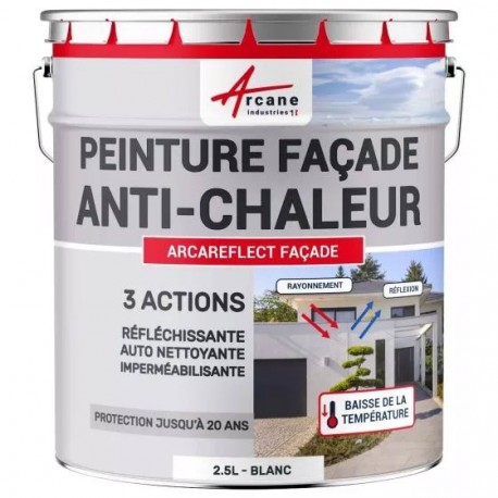 Peinture Façade ARCAREFLECT Anti-chaleur 2,5L
