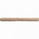 Boudin de porte simple bande agrippante LUANCE Velours Beige 80cm