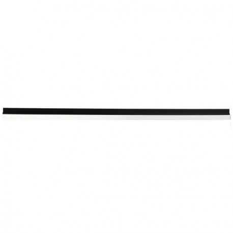 Bas de porte adhésif caoutchouc LUANCE noir 93cm