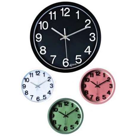 Pendule KATAMEX plastique 3D Ø.25cm