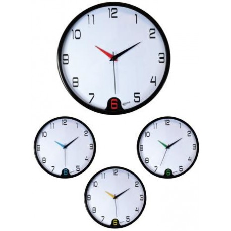 Pendule KATAMEX plastique Réf.2154 Ø.25cm