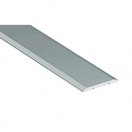 Seuil plat adhésif ROMUS 25MM 3,00m réf 2590 alu incolore