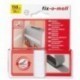 Ruban scratch adhésif FIX-O-MOLL blanc 150cmx20mm