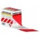 Ruban de signalisation SCHULLER rouge/blanc