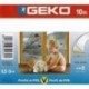 Joint adhésif GEKO profil V incolore 10m