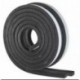Joint de calfeutrage adhésif GEKO mousse à cellules fermées noir 15mmx10mmx5m