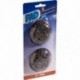 Lot de 2 boules inox PAD