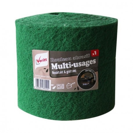 Rouleau abrasif vert VERITT multi usage 3m