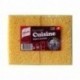 Lot de 2 Eponges Cuisine VERITT souple et absorbante 12x8