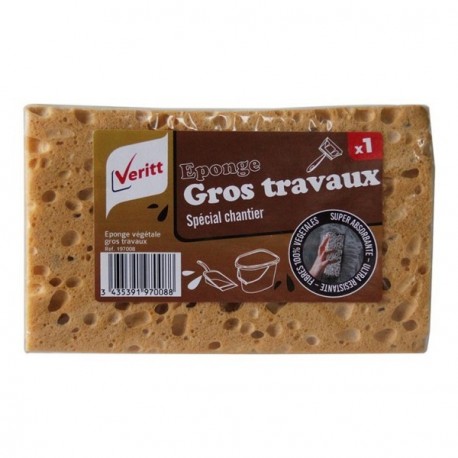 Eponge végétale gros travaux VERITT