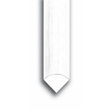 Quart de rond SKYLAB D0107 15x15x2200mm coloris blanc