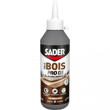 Colle SADER Bois PRO D3 750g
