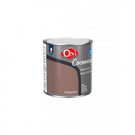 Peinture OXI murs et boiseries COCOONING mat velours 0,5L