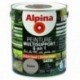 Peinture multisupport 6en1 satin ALPINA 2,5L feutre