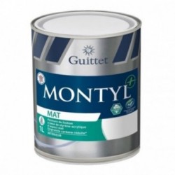 Peinture GUITTET Montyl+ BC blanc 1L