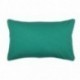 Coussin zip DUO 30x50cm émeraude