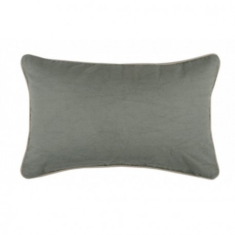 Coussins Duo zip Kaki 30x50cm