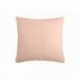 Coussin zip DUO 40x40cm poudre