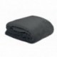 Plaid STOF Doudou anthracite 130x160cm
