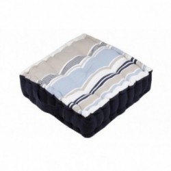 Coussin de Sol STOF Guernezey océan 45x45x10cm
