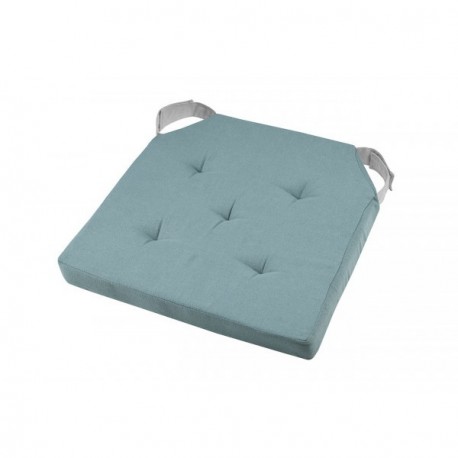 Galette DUO carrée velcro jade 38x38cm