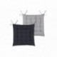 Galette DUO 16 points anthracite 40x40cm