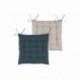 Galette DUO 16 points cobalt 40x40cm