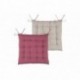 Galette DUO 16 points pourpre 40x40cm