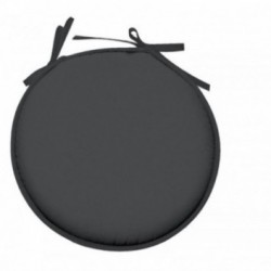 Galette plate NELSON ronde anthracite Ø.40cm
