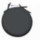 Galette plate NELSON ronde anthracite Ø.40cm