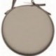 Galette plate NELSON ronde taupe Ø.40cm