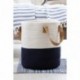 Sac déco OLONNE STOF Marine 30x30x35cm