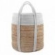 Sac décoration STOF Palawan blanc 30x30x35cm